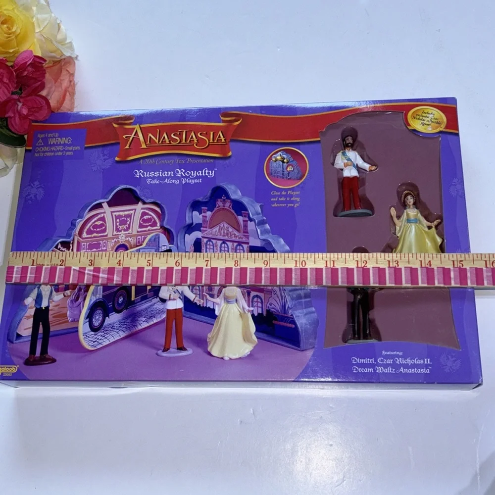 Anastasia Russian Royalty Take Along Playset Galoob Dimitri Czar Nicholas